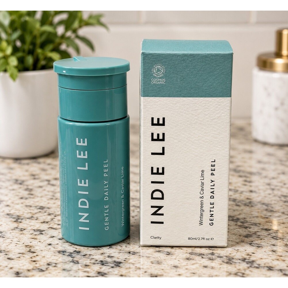 Indie Lee Gentle Daily Peel Wintergreen/Caviar Lime 2.7 fl oz Exfoliate Glow